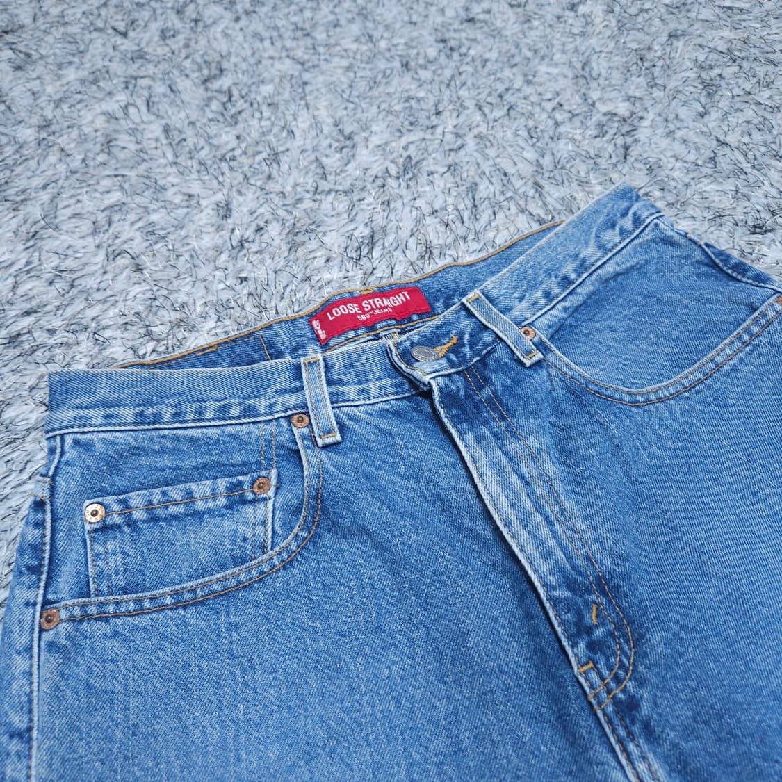 리바이스569) 허리29-30 남자 와이드핏청바지 / 왕눈이샵 상품이미지3