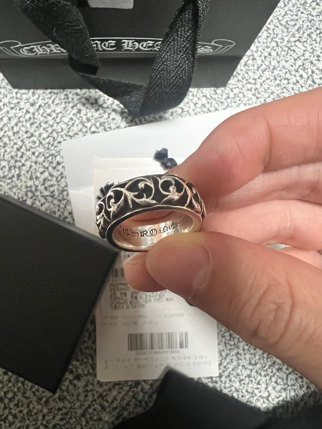 [us7.5] 크롬하츠 이터니티 바인밴드링 상품이미지3