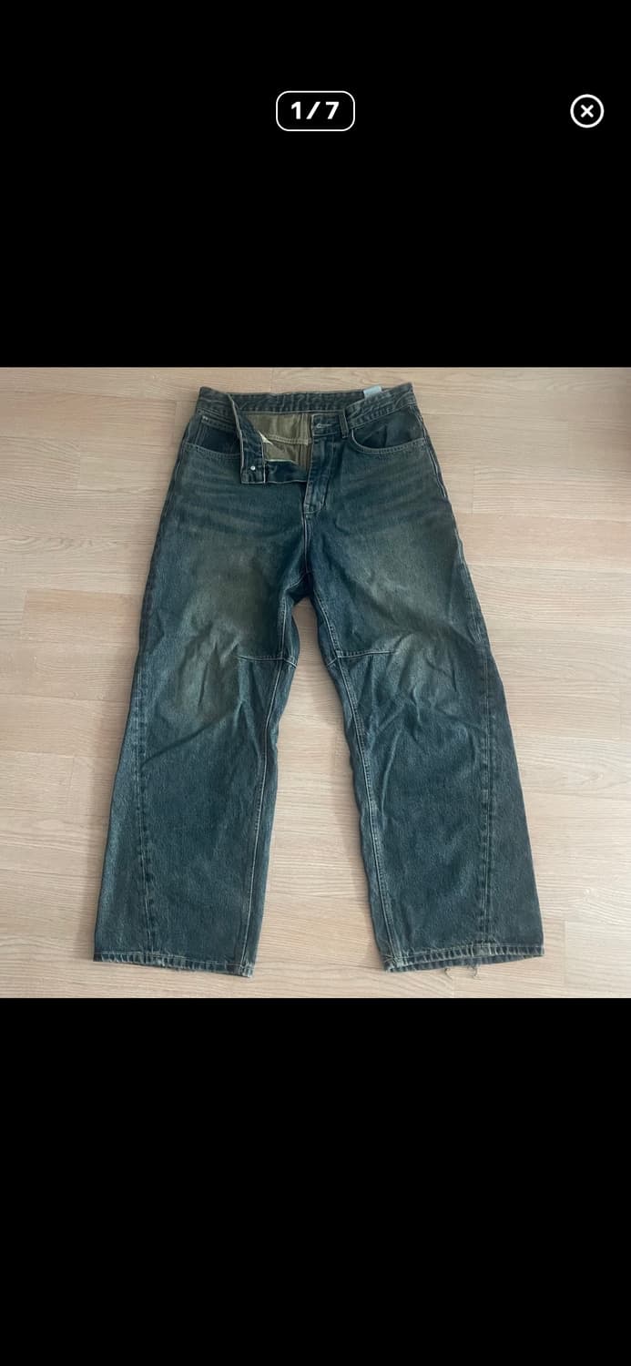 커브드 데님 딥블루 상품이미지1