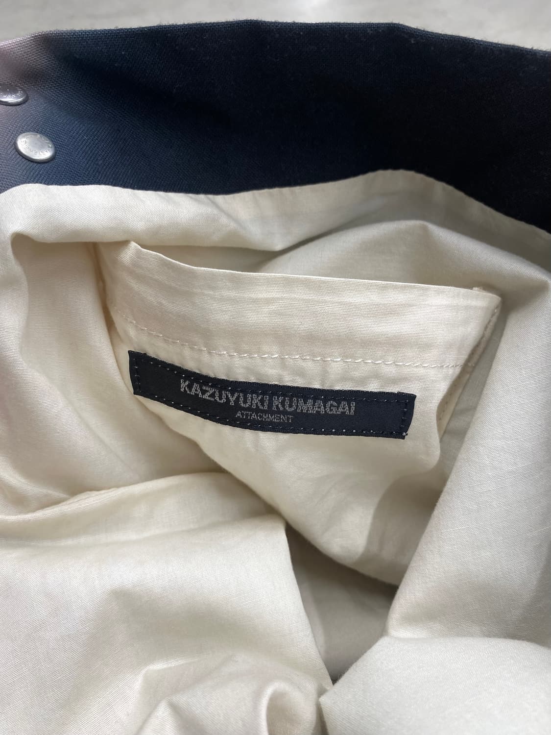 카즈유키 쿠마가이 어태치먼트 토트 백 상품이미지6