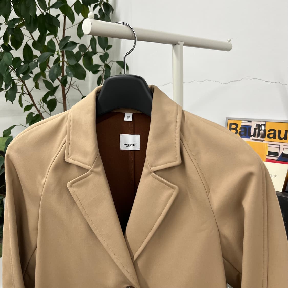 버버리 우먼 샤르담 레더트림 트렌치코트 Uk4 상품이미지2