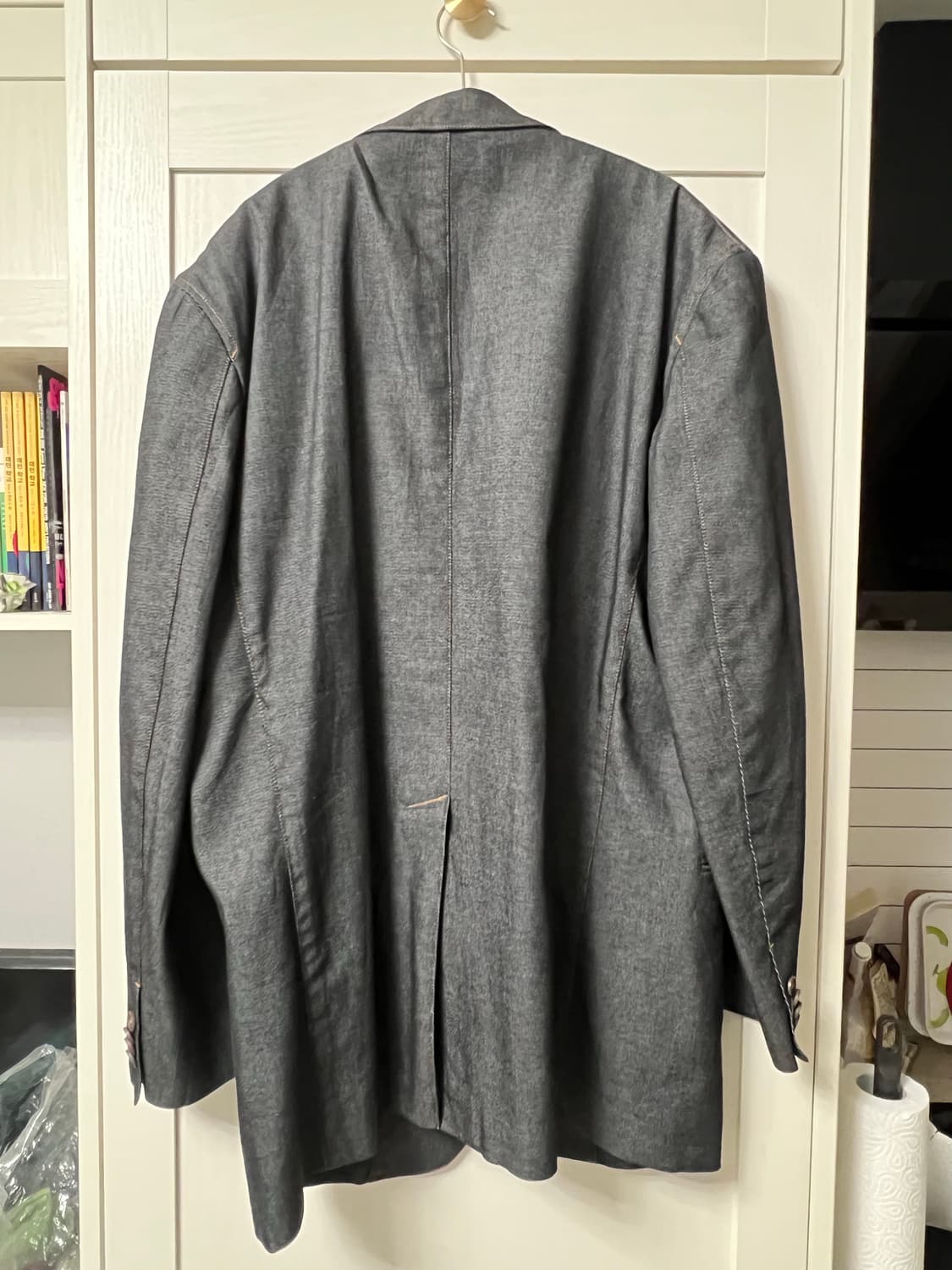 회색 블레이저 재킷 상품이미지2