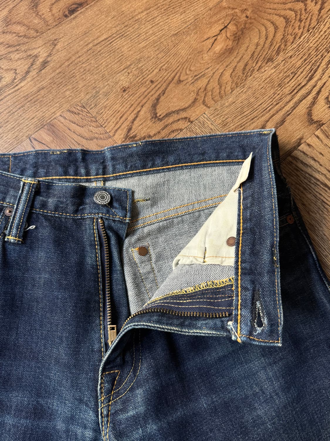 [31]Skull Jeans 5510XX 재팬메이드 벨바텀 데님 팬츠 상품이미지3