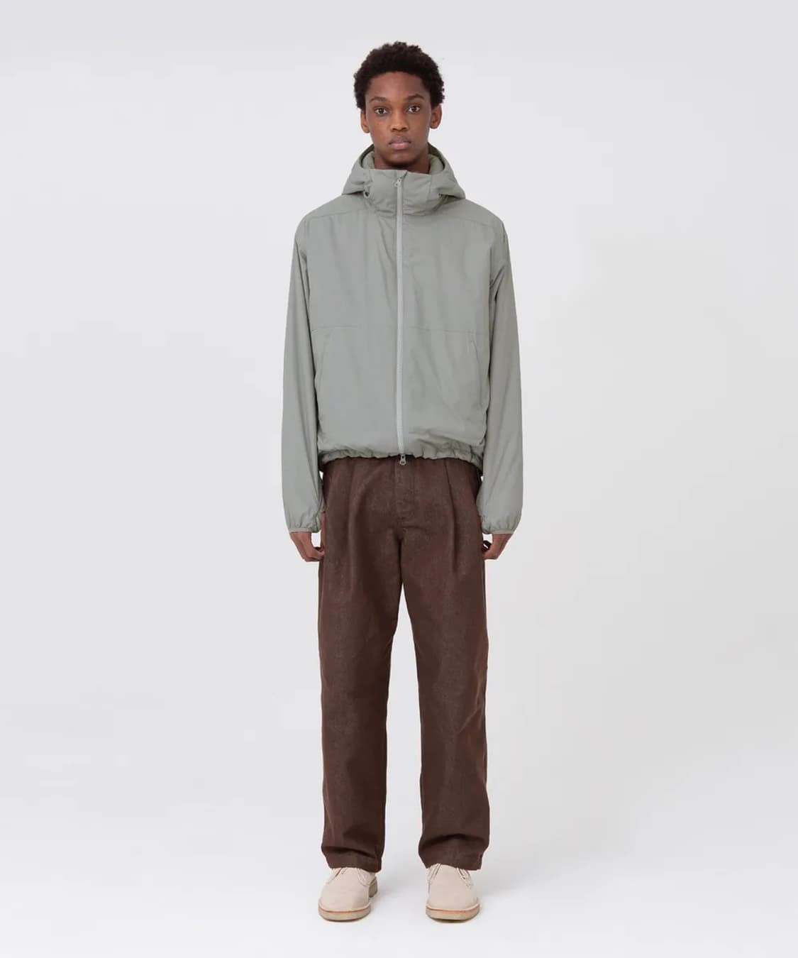 브라운야드 라이트후디드자켓 올리브 4 상품이미지3