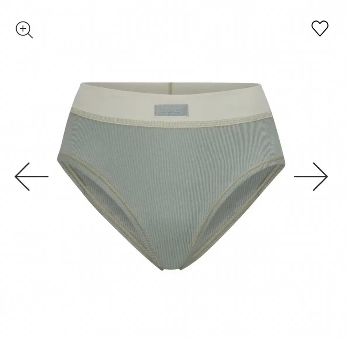 스킴스 코튼 브리프 팬티 skims cotton rib brief s 상품이미지1
