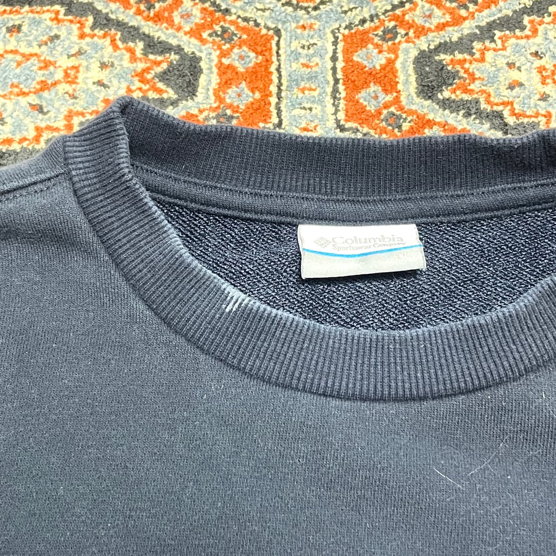 컬럼비아 네이비 맨투맨 남성L 상품이미지3