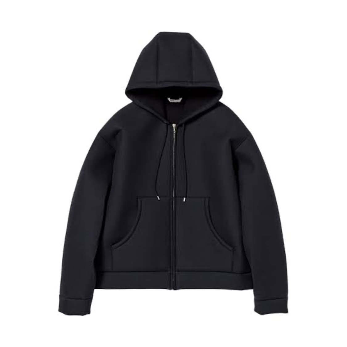 오라리 스펀지 트로피칼 울 집업 후디 다크네이비 상품이미지5