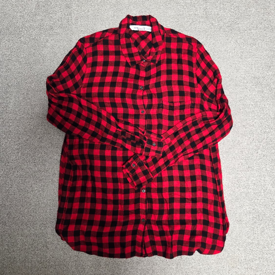 Old Navy 아메리칸 플란넬 체크셔츠 L(100) 상품이미지1