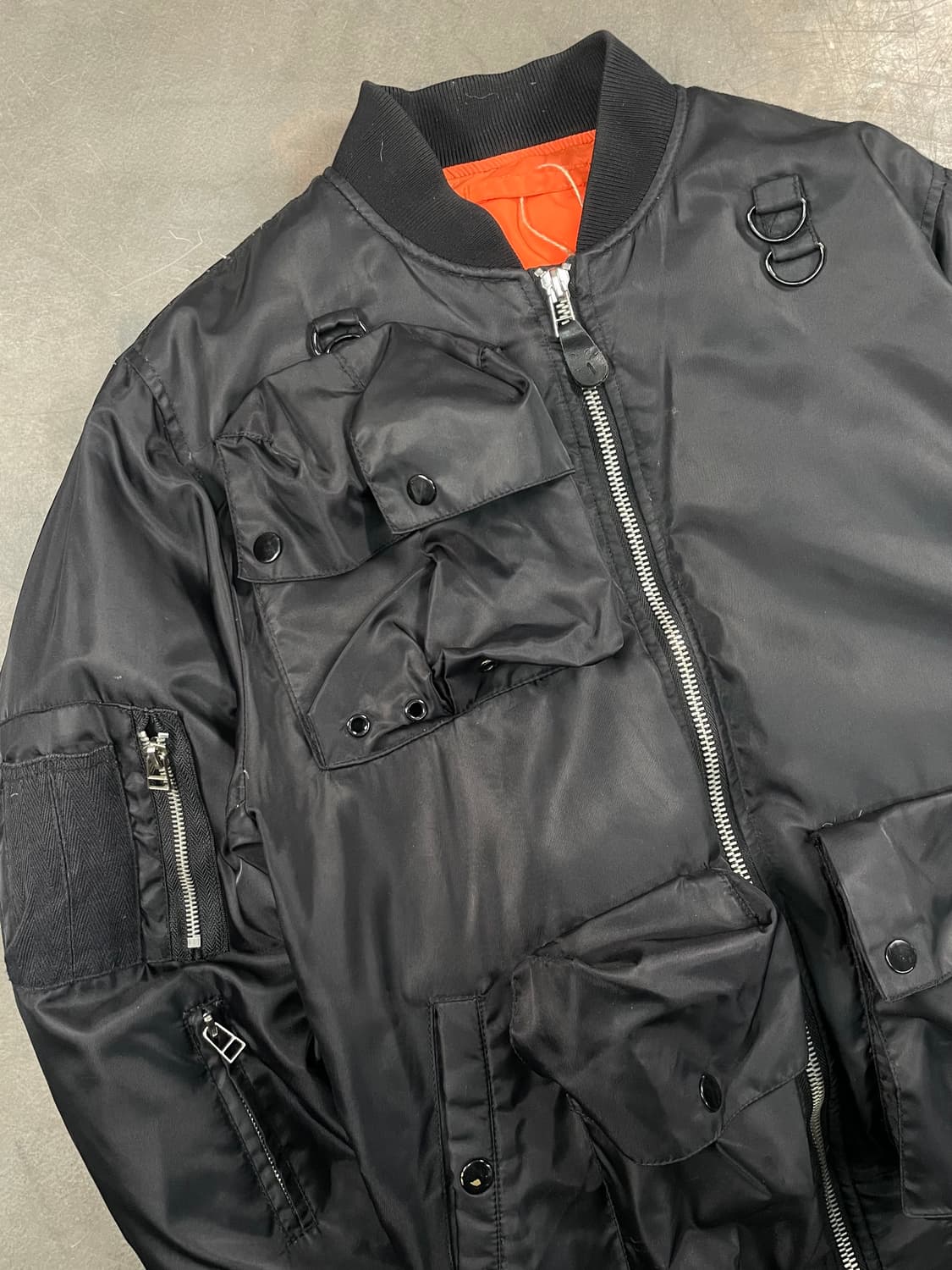 빈티지 멀티포켓 MA1 항공점퍼 상품이미지2