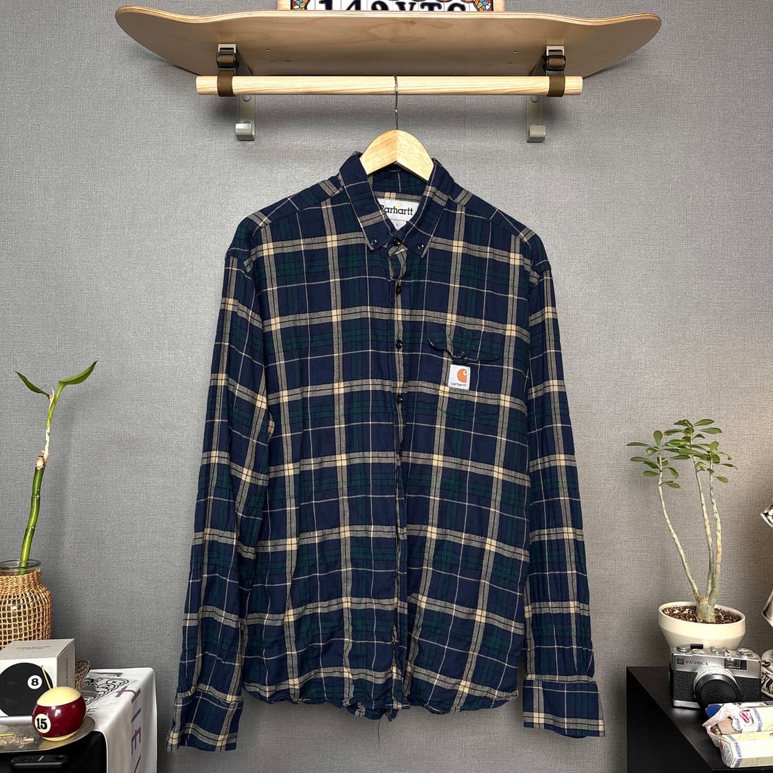 칼하트 체크셔츠 상품이미지2