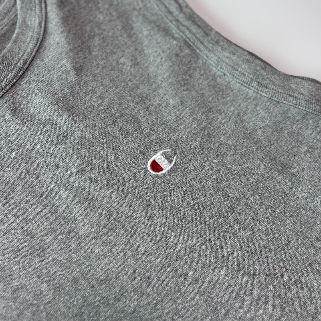 챔피언 클래식 로고 그레이 슬리브리스 상품이미지2