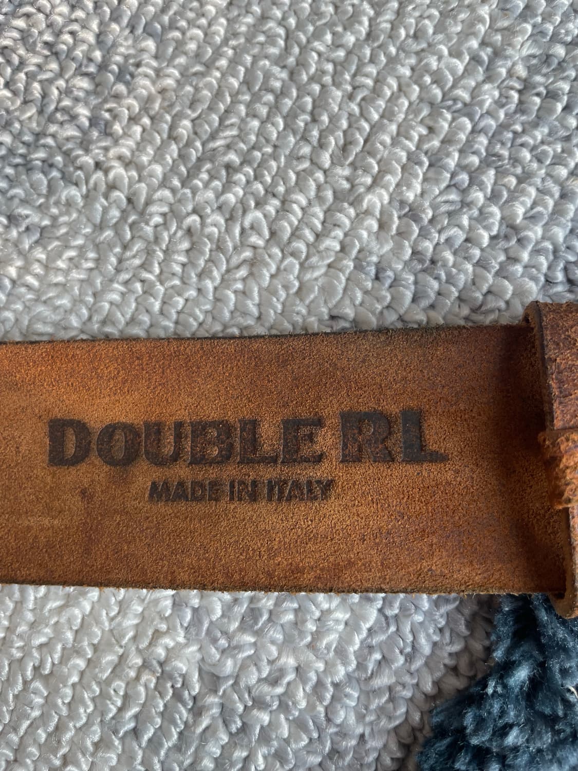 RRL 디스트레스트 레더벨트(32) 상품이미지3