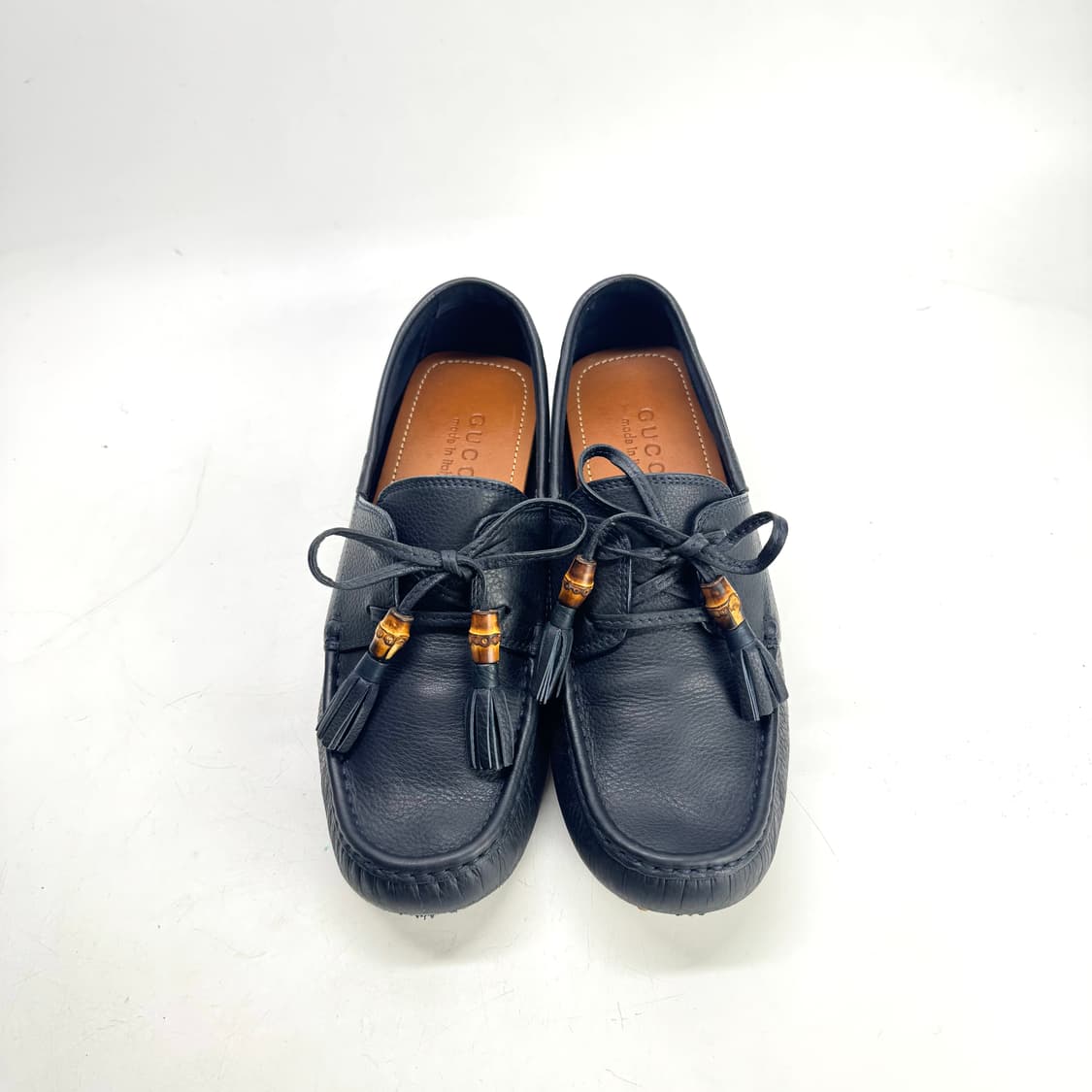 [255] GUCCI 구찌 뱀부 드라이빙 슈즈 상품이미지2