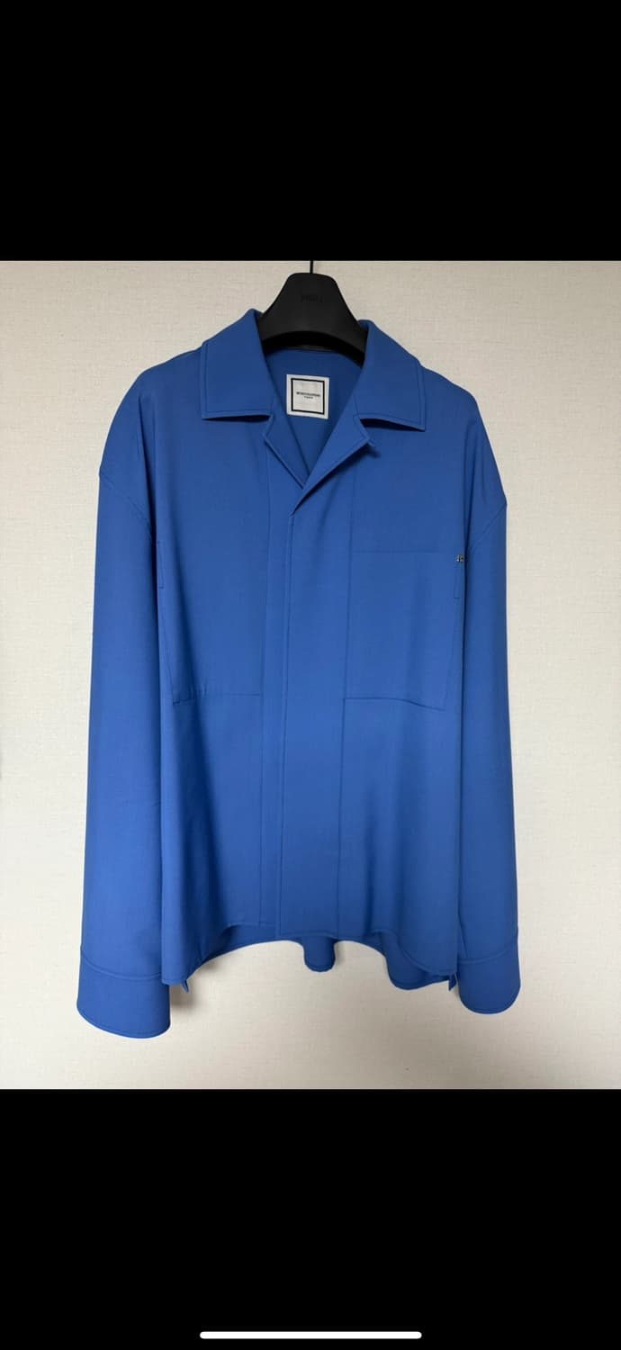 우영미 24ss 집업 셔츠 XL 상품이미지1
