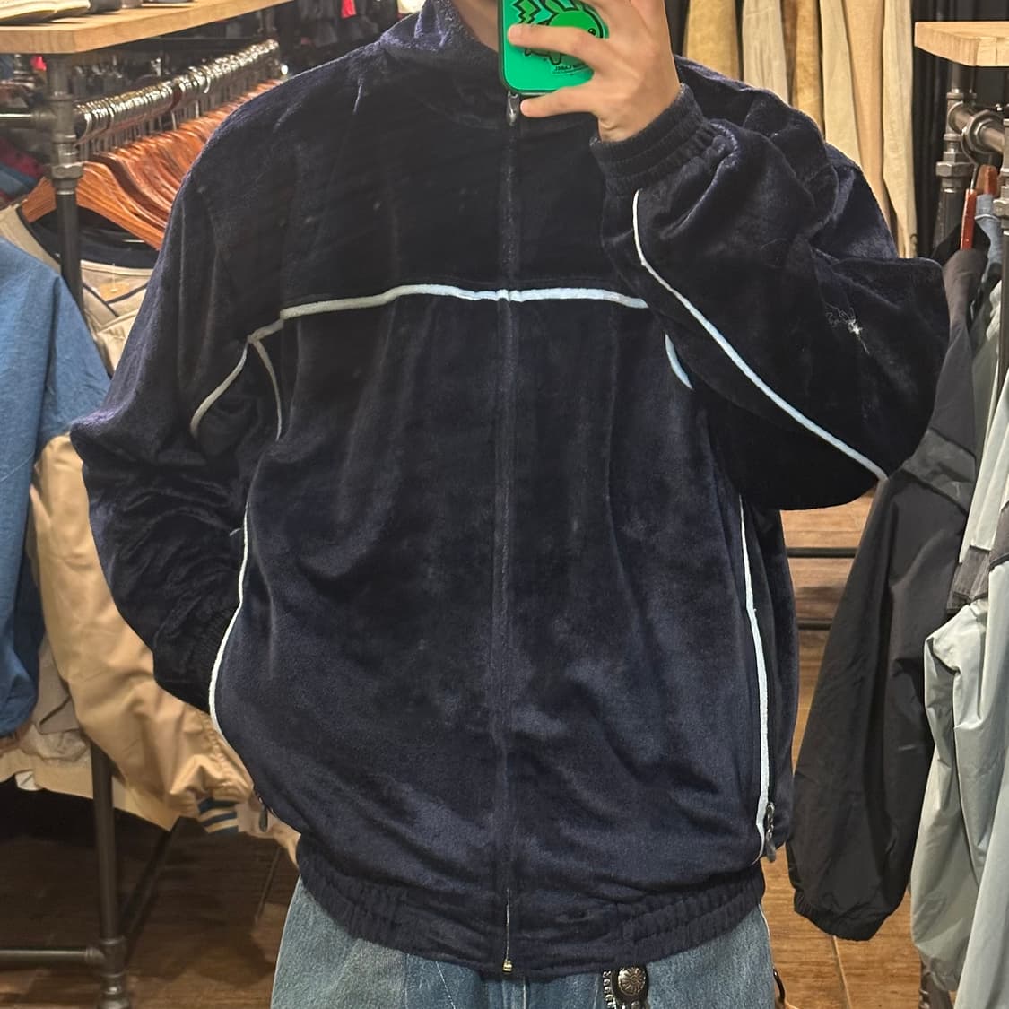 [IM] MIC 후리스 네이비 상품이미지1