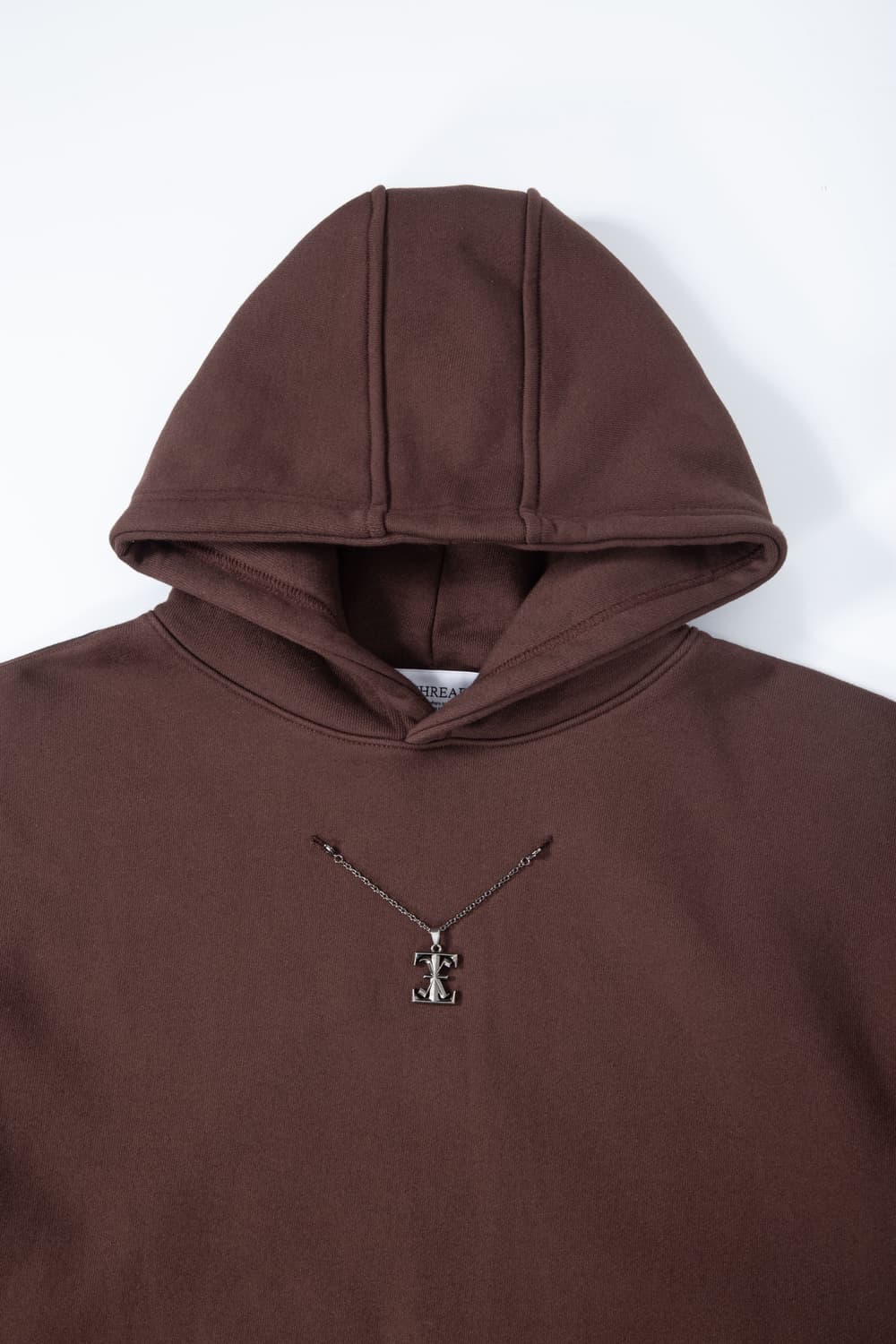 체인 헤비 후디 - Mocha Mousse 상품이미지4