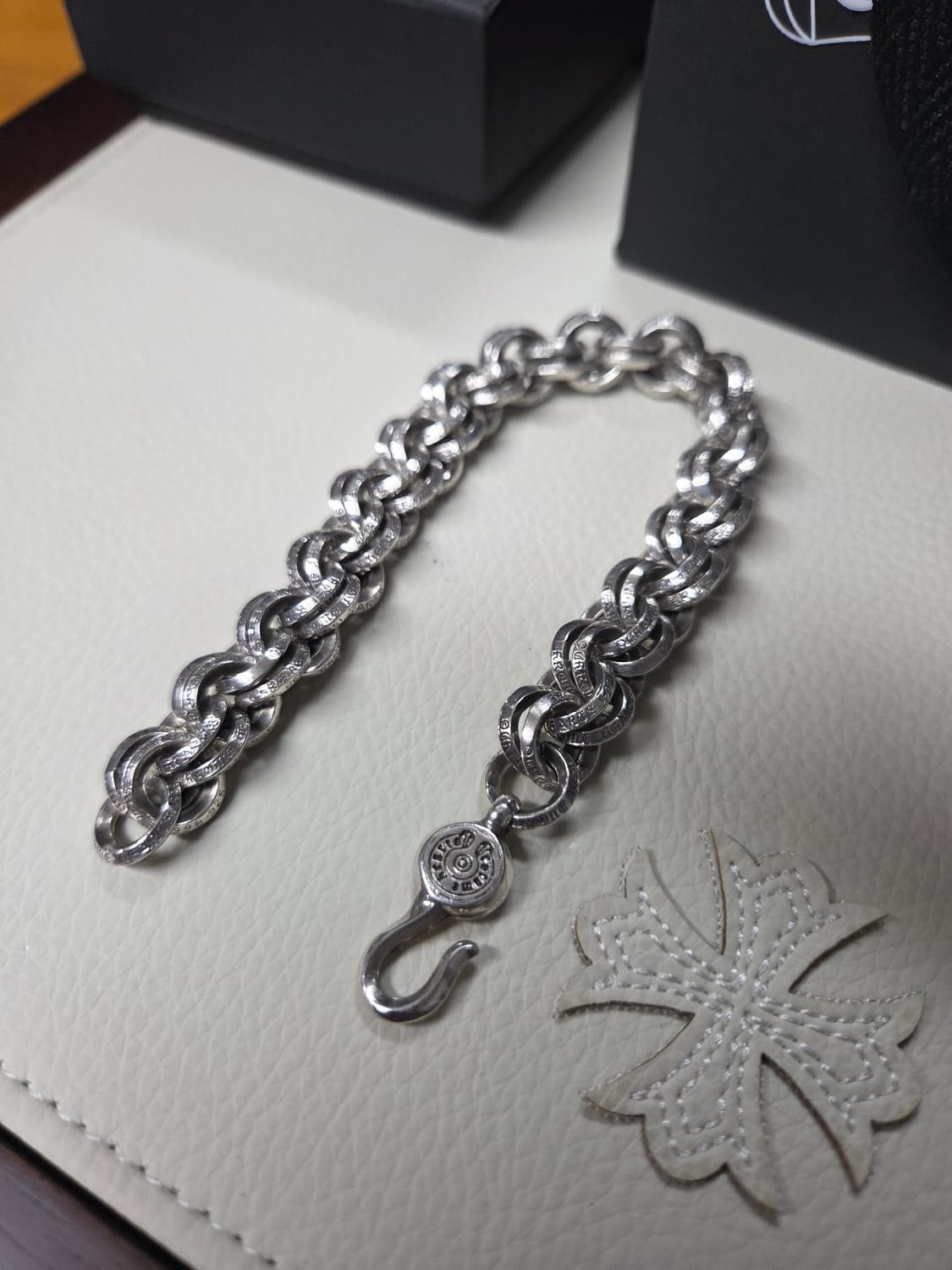 크롬하츠 더블B링 팔찌  상품이미지5