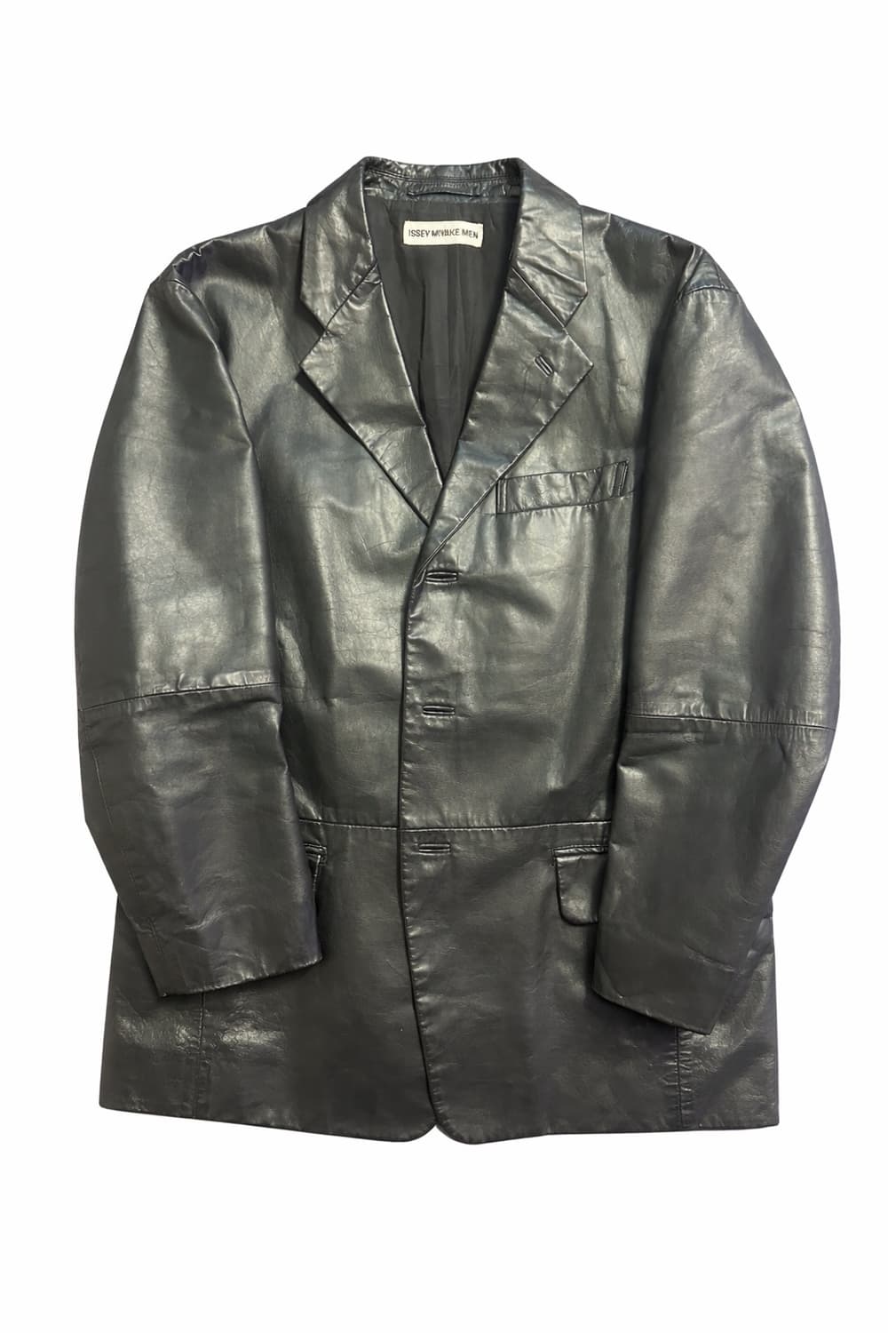 이세이미야케 맨 레더 블레이저 자켓 상품이미지1