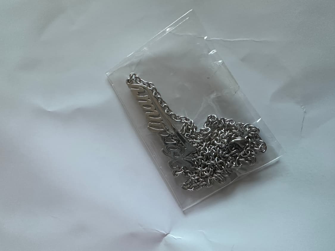  X:ORDINARY 로고 목걸이 , 엑스오디너리로고목걸이 상품이미지4