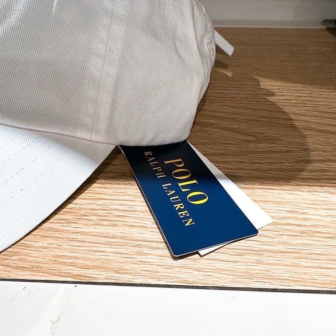 (정품/새상품) POLO 폴로 공용 화이트 자수 로고 볼캡 모자 상품이미지2