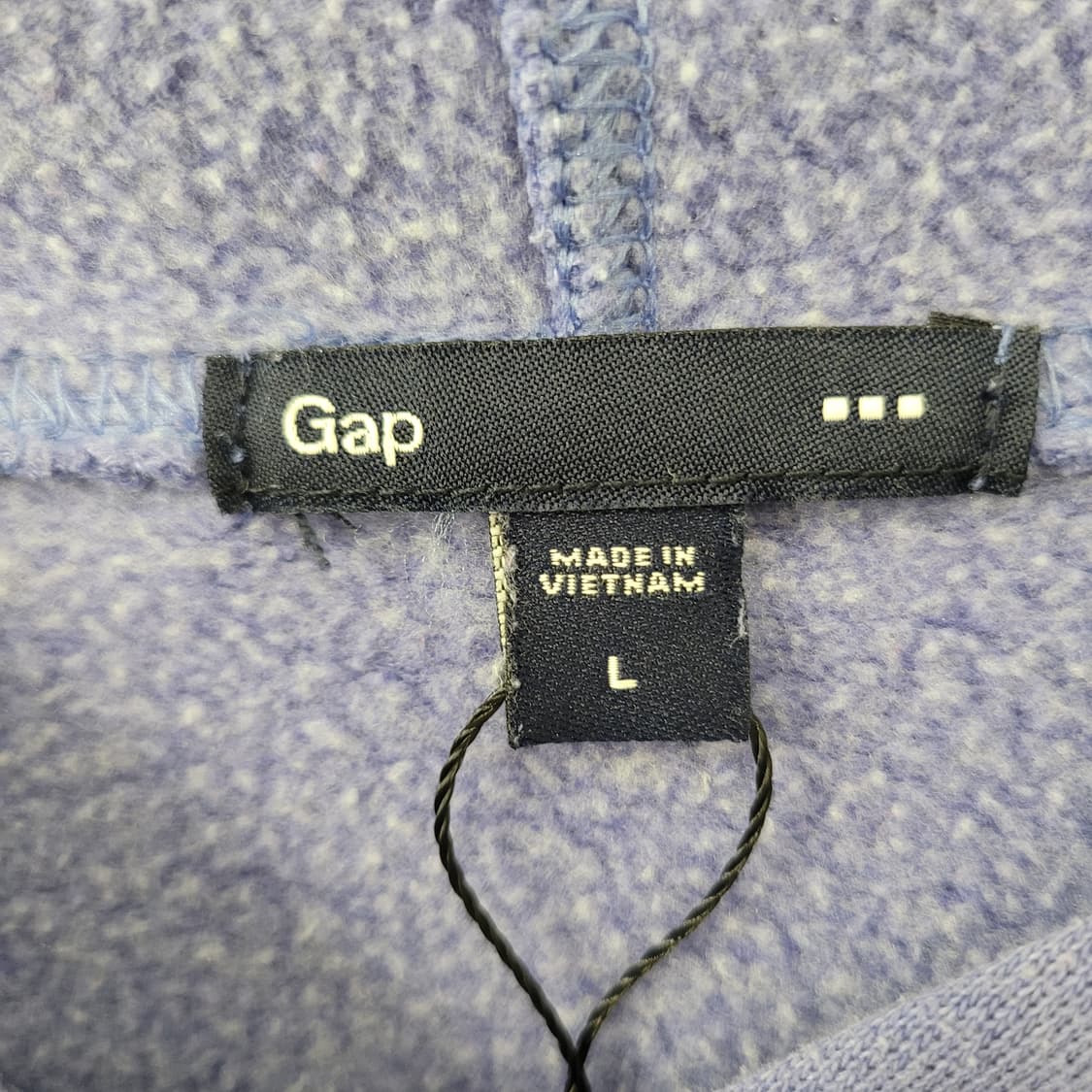 Gap 갭 헤리티지 로고 후드티 퍼플/그레이 상품이미지4