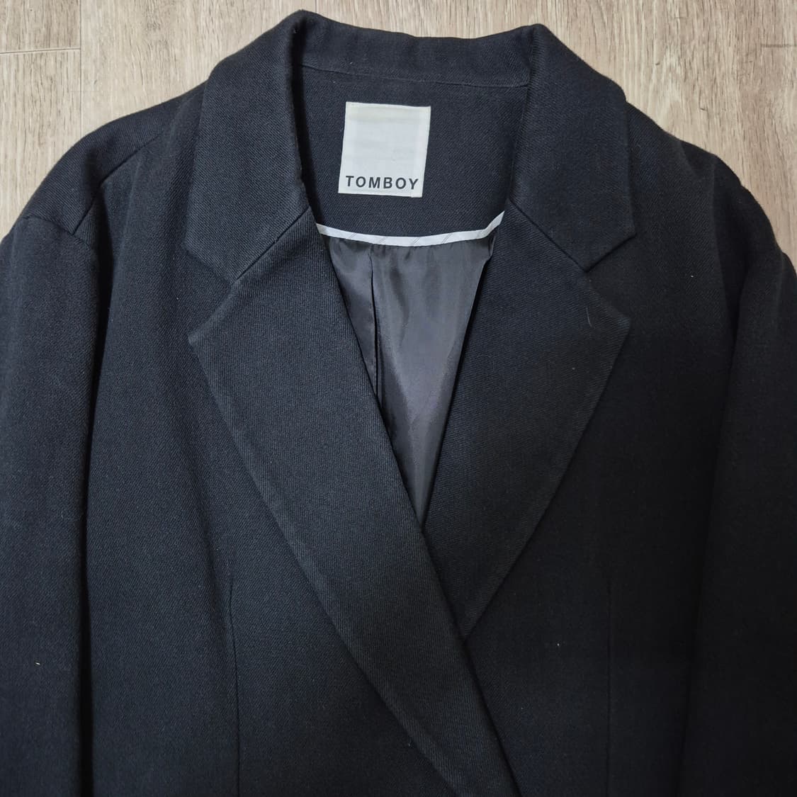 스튜디오 톰보이 여성 코튼 더블 브레스티드 숏코트 F(FREE) 상품이미지2