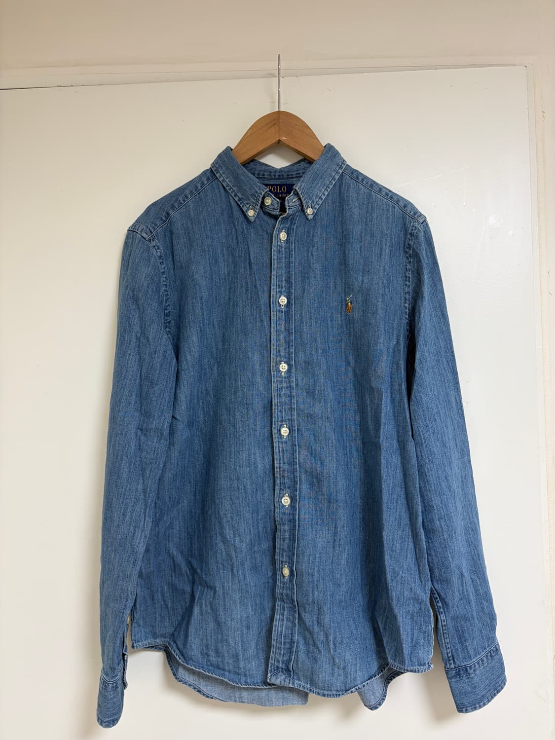 폴로랄프로렌 보이즈 진청 셔츠 상품이미지1