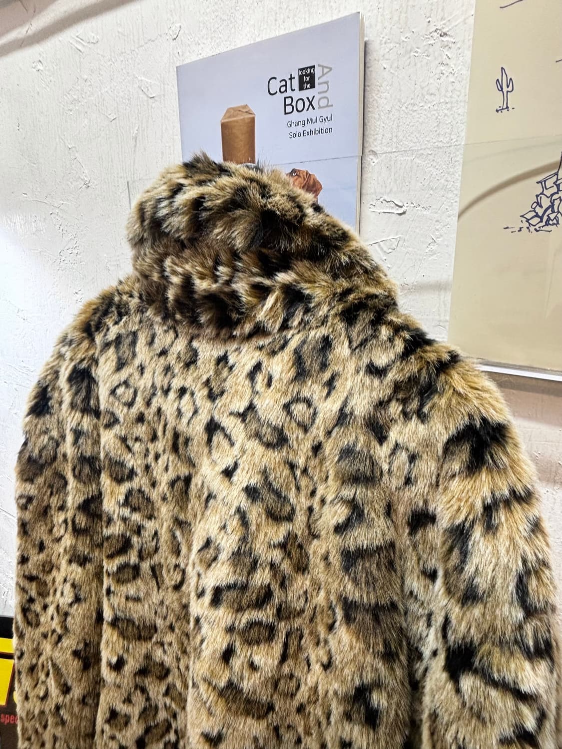 320쇼룸 레오파드 퍼자켓 상품이미지7