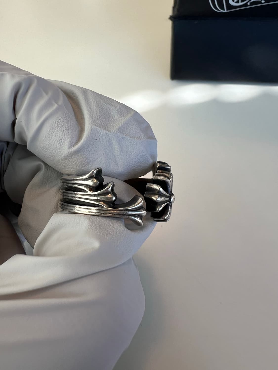 [us8] 크롬하츠 3ch 크로스링 상품이미지4