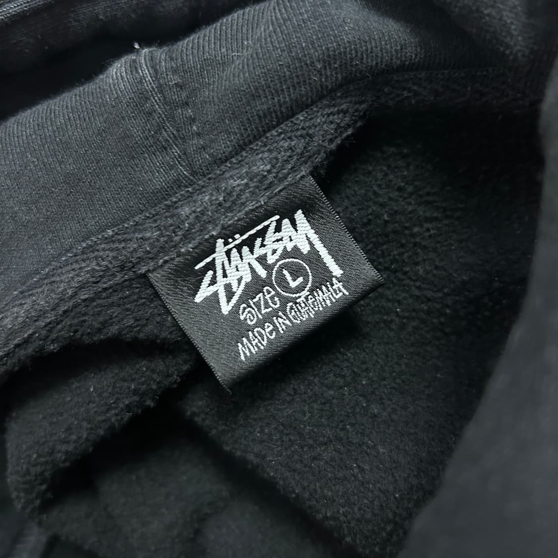 스투시 월드투어 블랙 후드(L) 상품이미지2