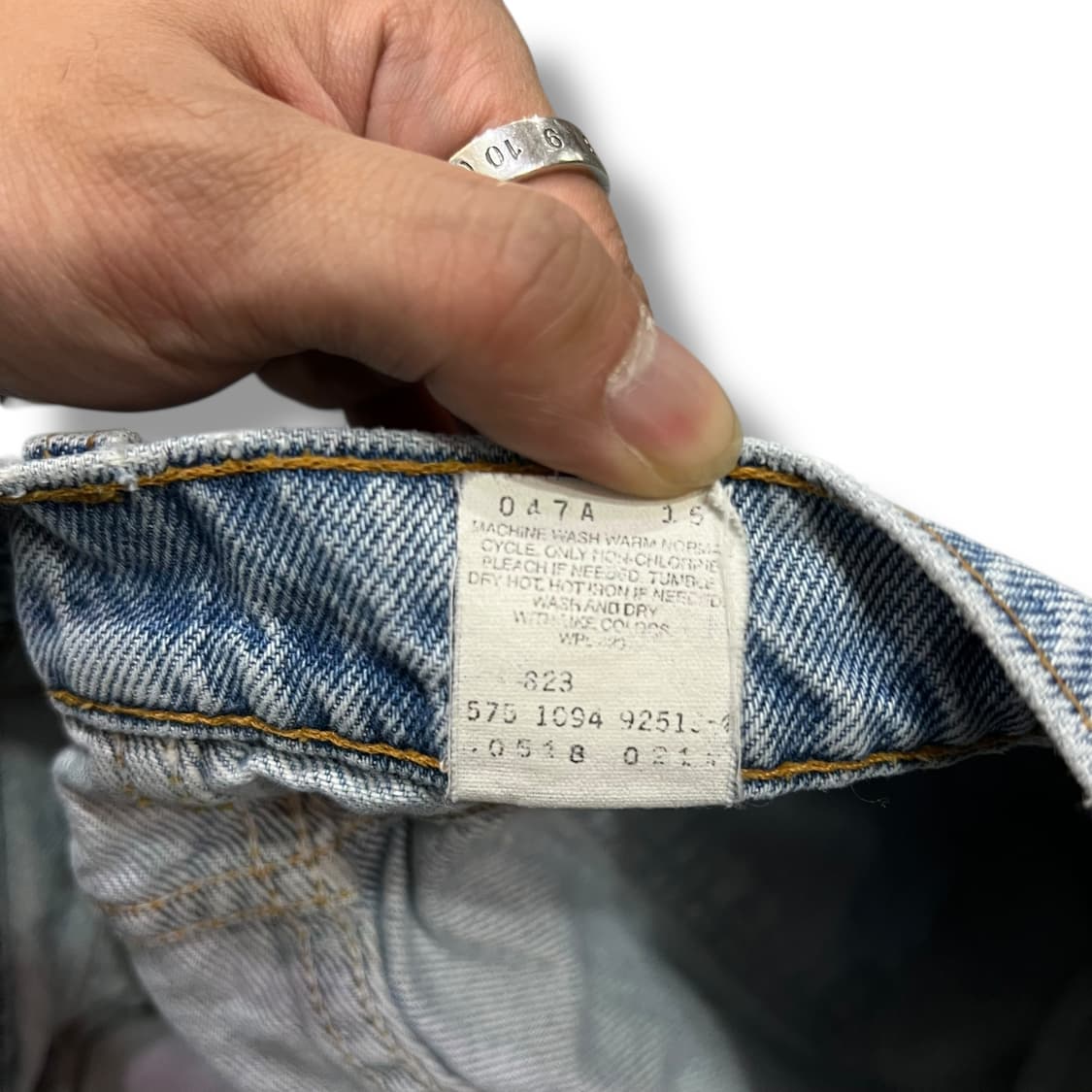  USA 리바이스 517 오렌지탭 데님팬츠 y13976 상품이미지8