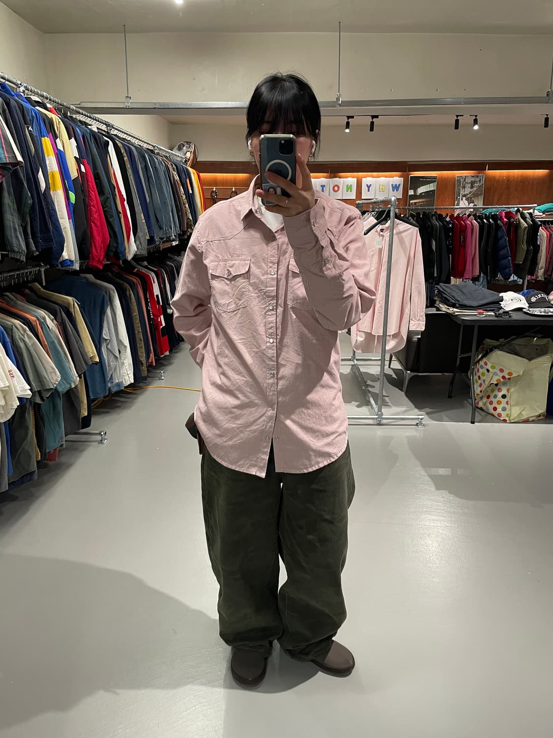 빈티지 웨스턴 셔츠   상품이미지4