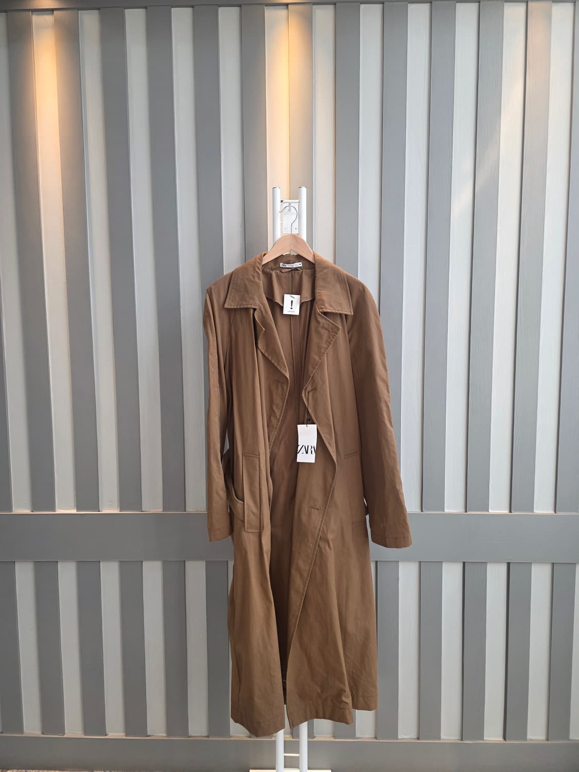 자라 남자 트렌치 상품이미지2