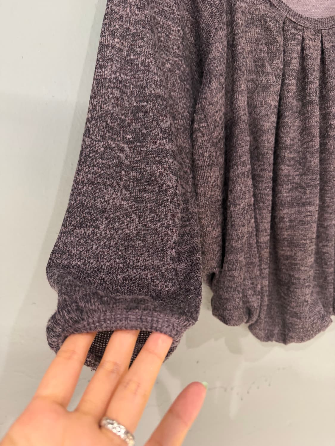 halter-neck pumpkin fit knit sleeve 상품이미지8