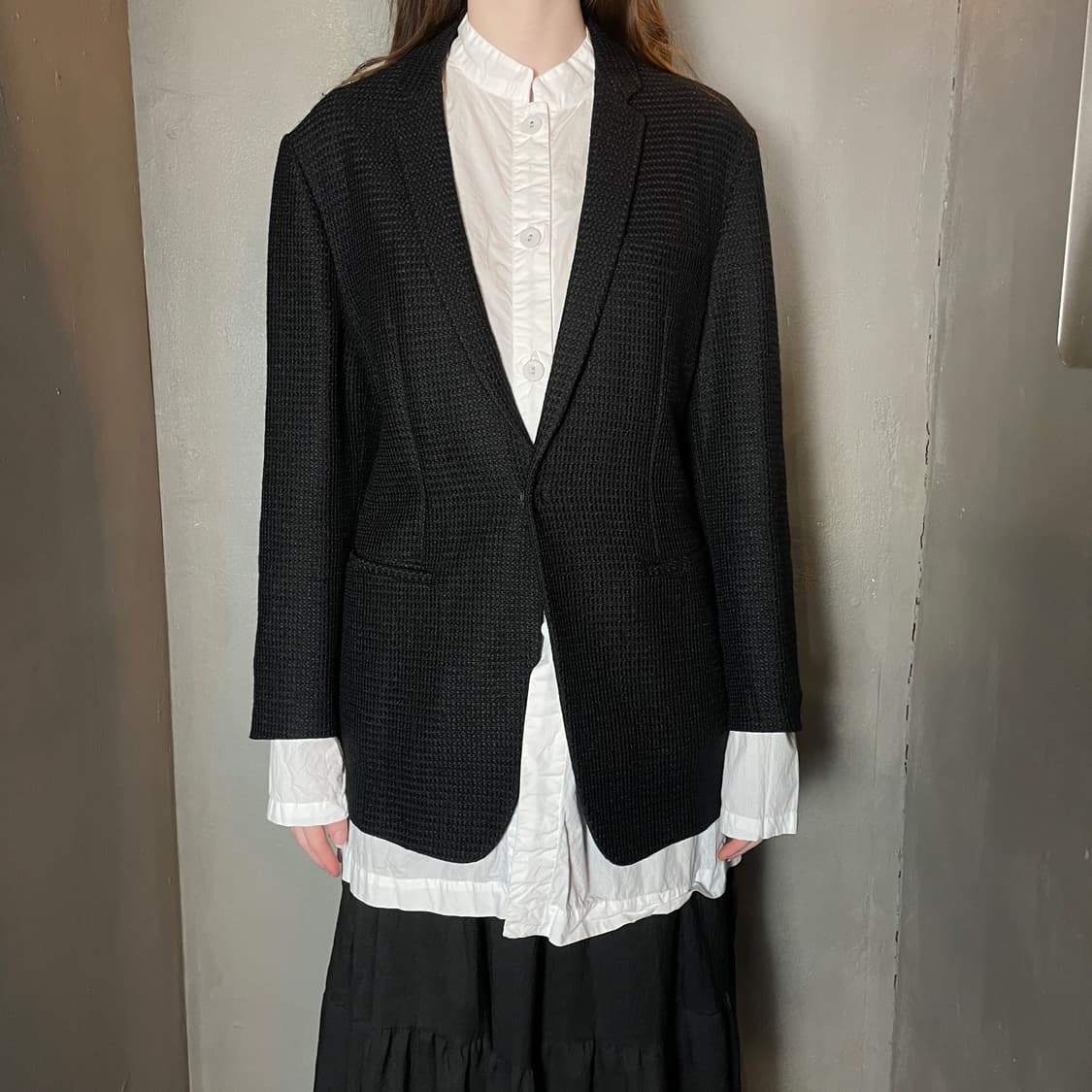 15ss 엠포리오 아르마니 니트 블레이저 상품이미지2