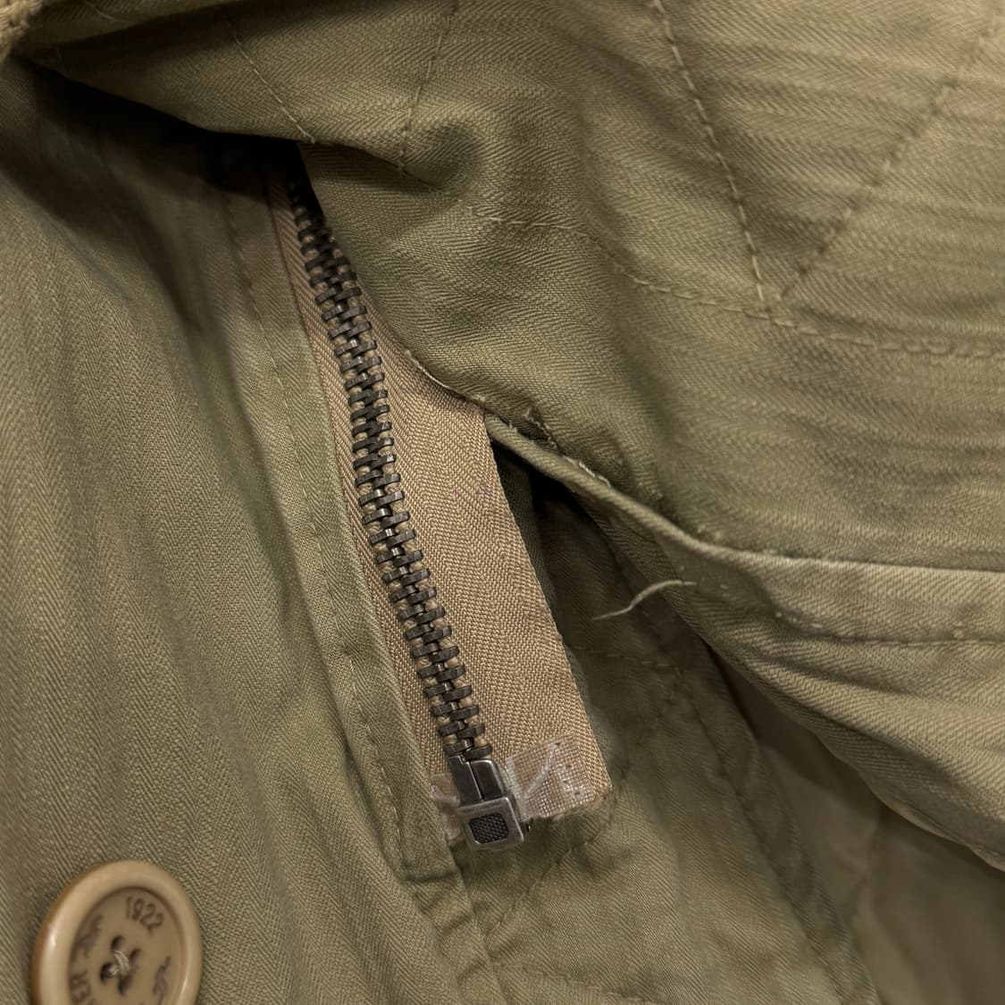 홀리스터 Y2K 퍼 하이넥 밀리터리 야상 자켓 상품이미지8