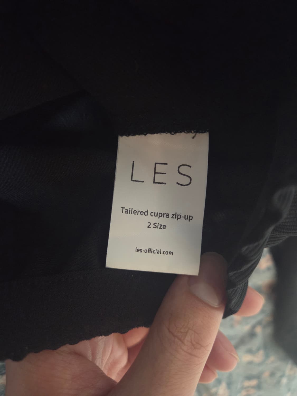 Les 큐프라 집업  2사이즈  상품이미지3