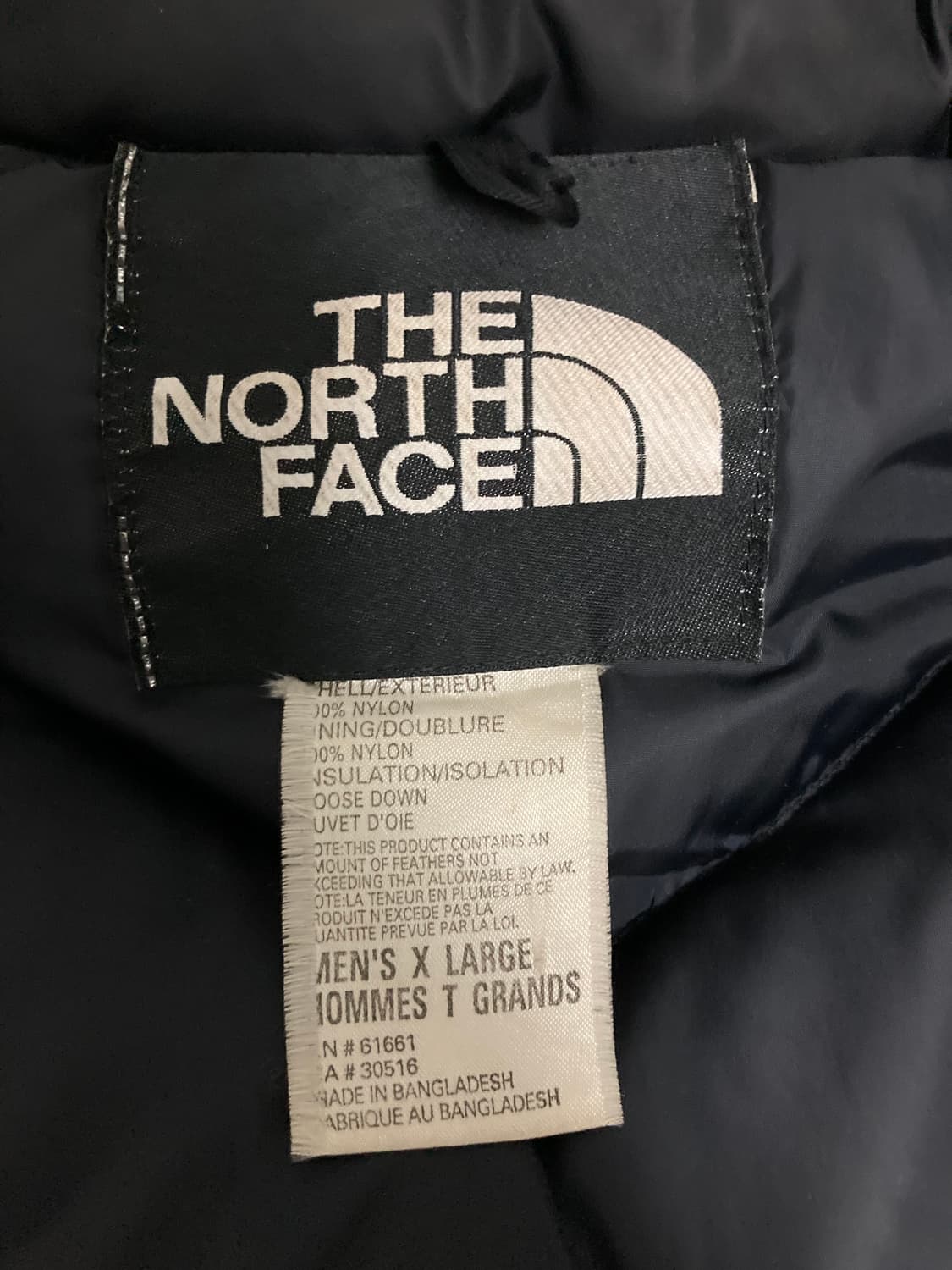 노스페이스 어센트 눕시 패딩 블랙 XL (예약중) 상품이미지4