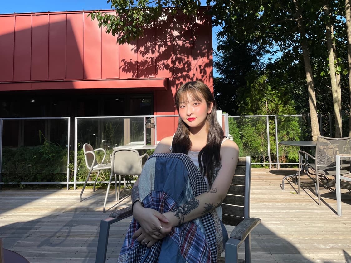 청순 플라워 빈티지스커트  상품이미지2