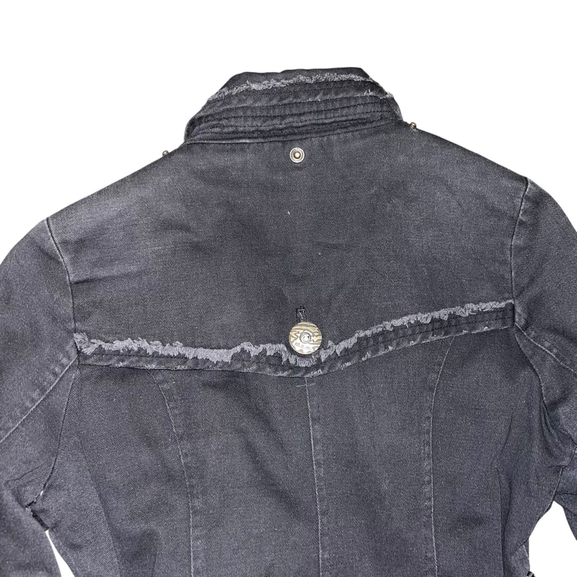 d.i.a 다이아 벨티드 흑청자켓 갸루y2k펑크 상품이미지8