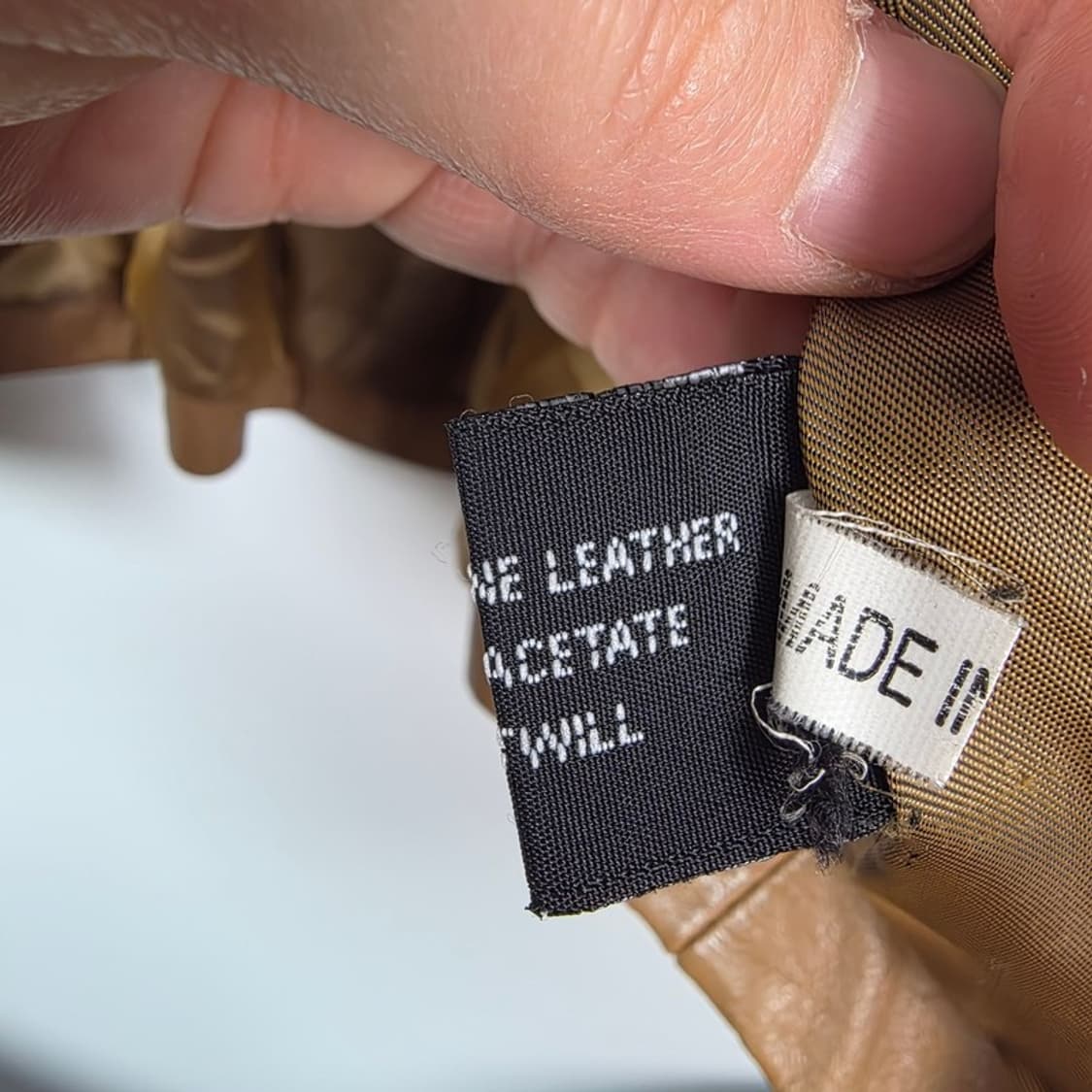 이태리 리얼 레더 3버튼 싱글 자켓 상품이미지7