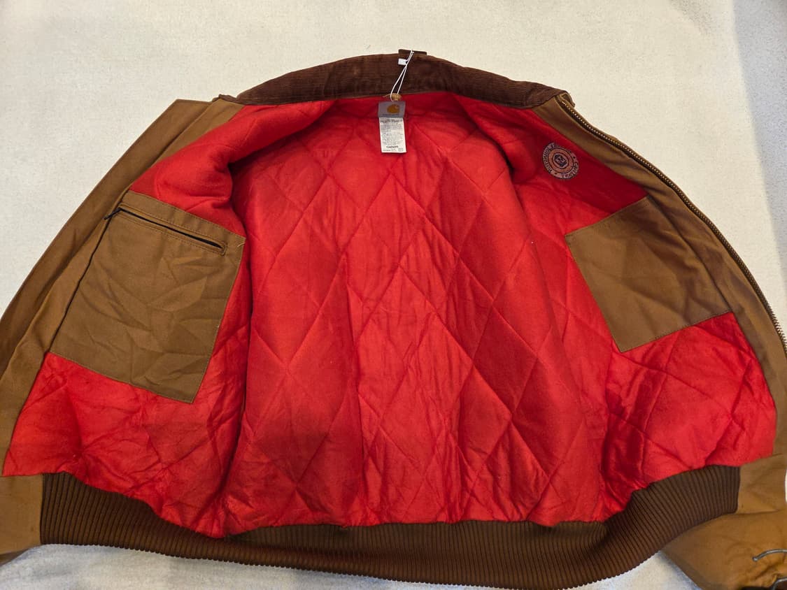  [희귀/레드퀼팅]00's Carhartt J13 싼타페자켓 상품이미지3