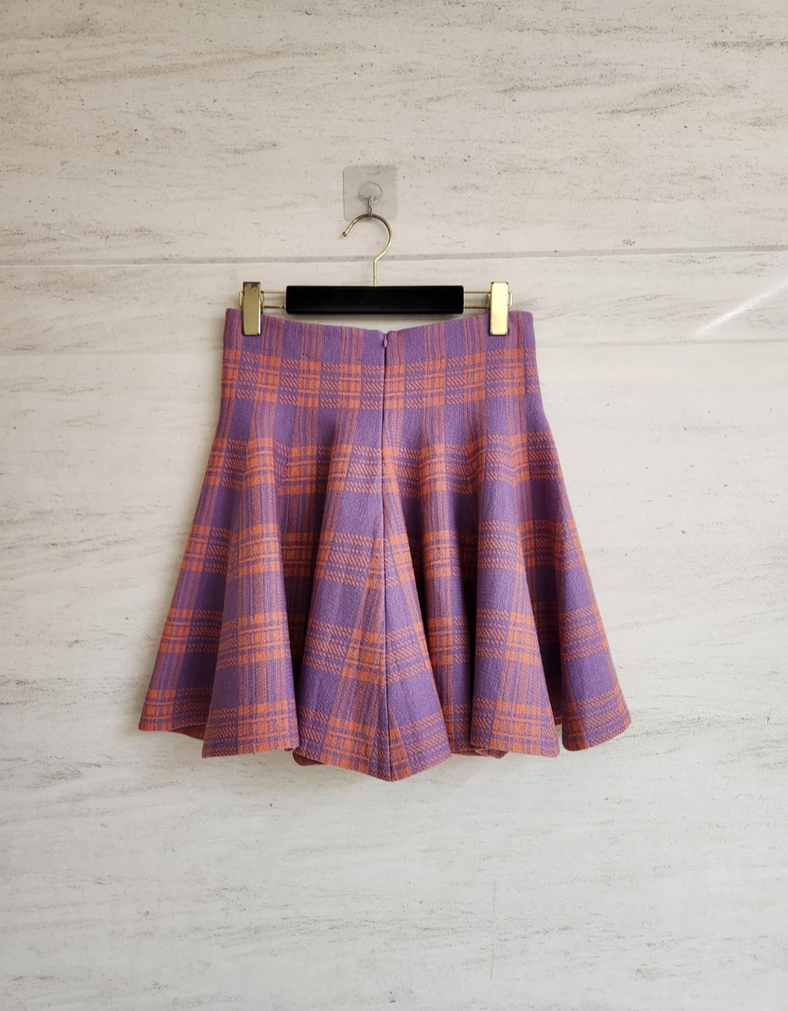 럭키슈에뜨 허리밴딩 니트스커트 66사이즈 상품이미지3