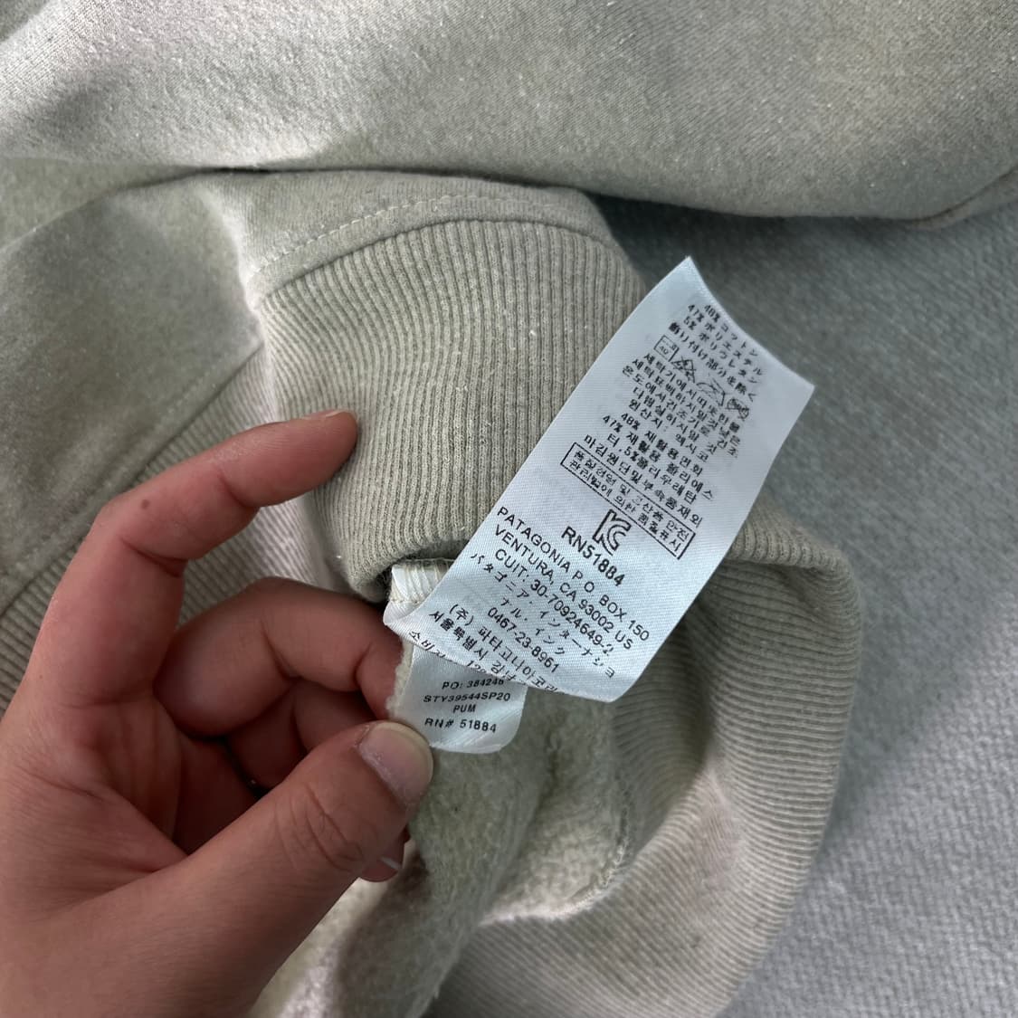 100 파타고니아 피츠로이 베어 맨투맨 상품이미지6