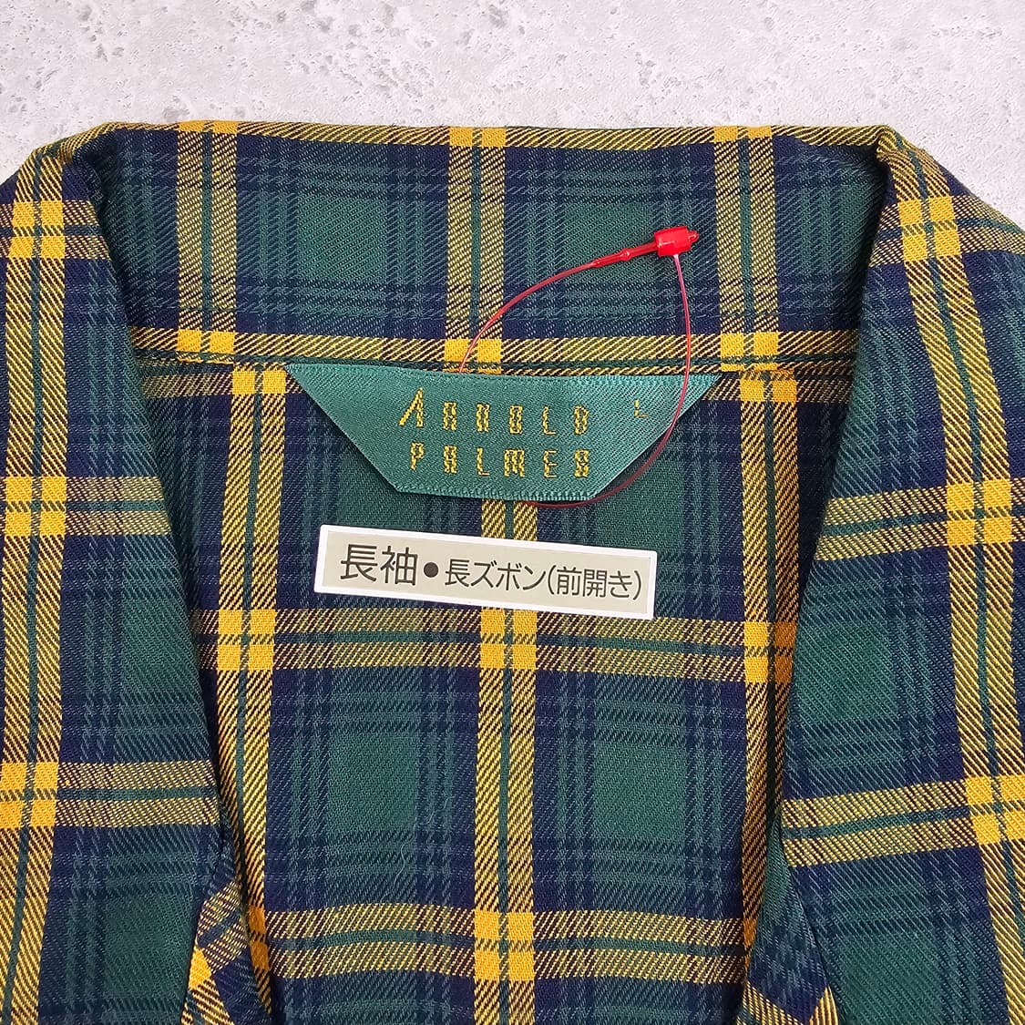 JPN 아놀드파마 그린체크 파자마세트 상품이미지9