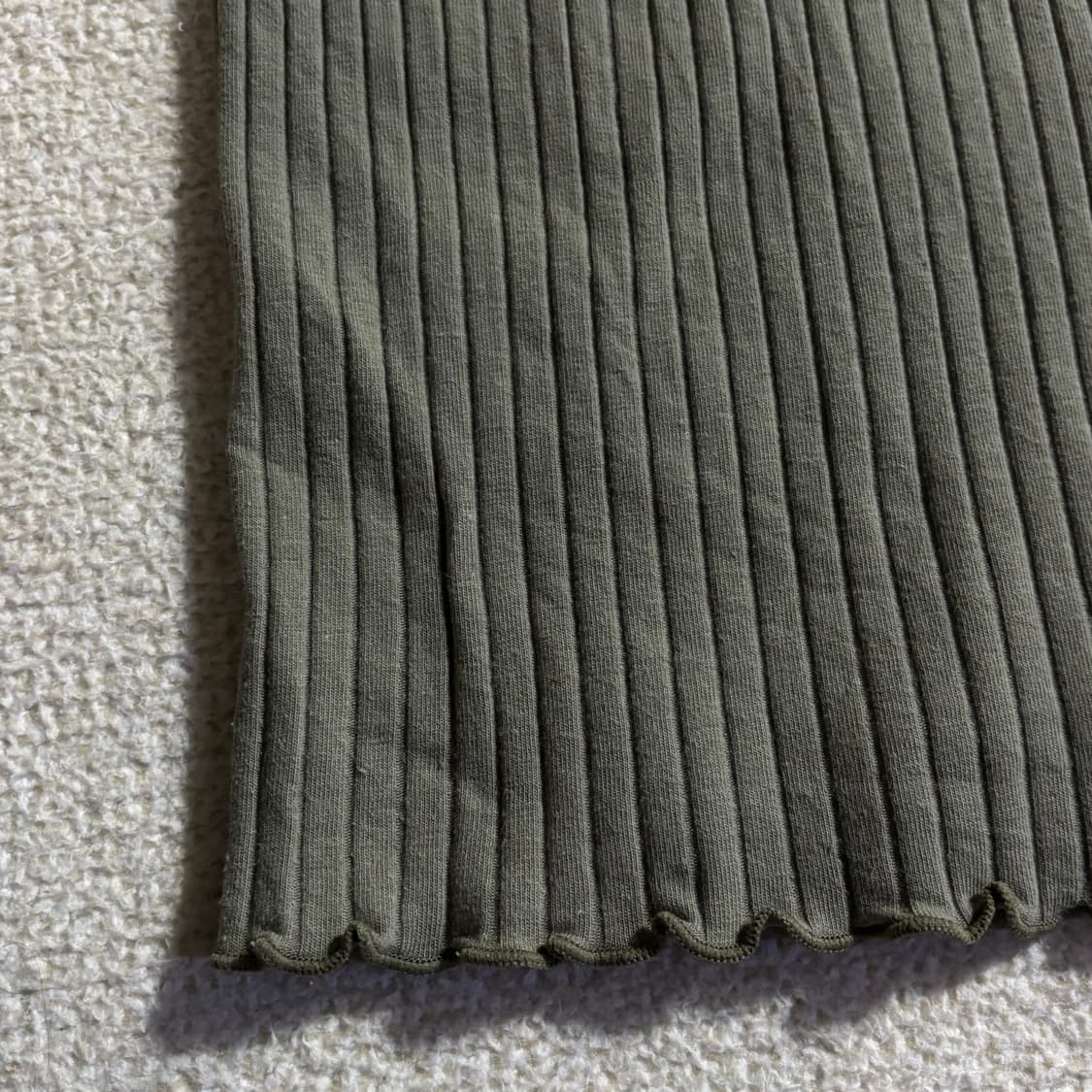 일본빈티지 모리걸 연그린 나시 상품이미지3