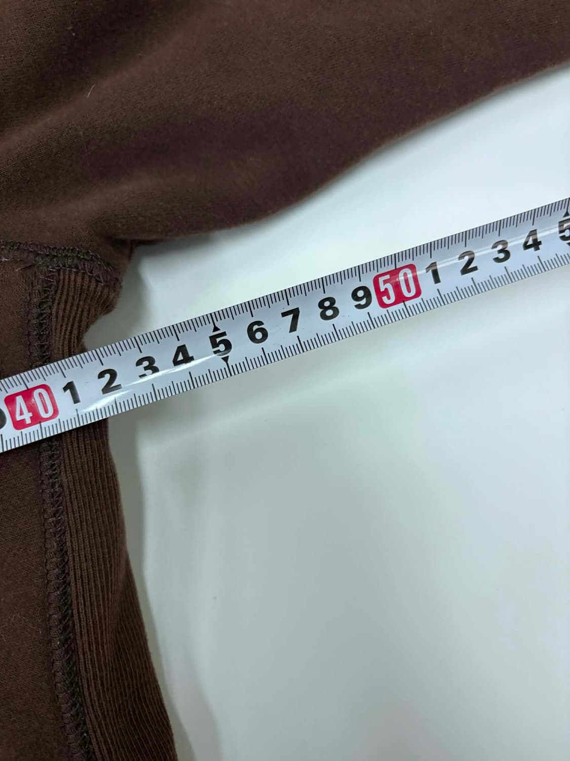 아베크롬비 y2k 초코브라운 핀터깔 울프죠 양털 대대장 후드집업 희귀져지 상품이미지6