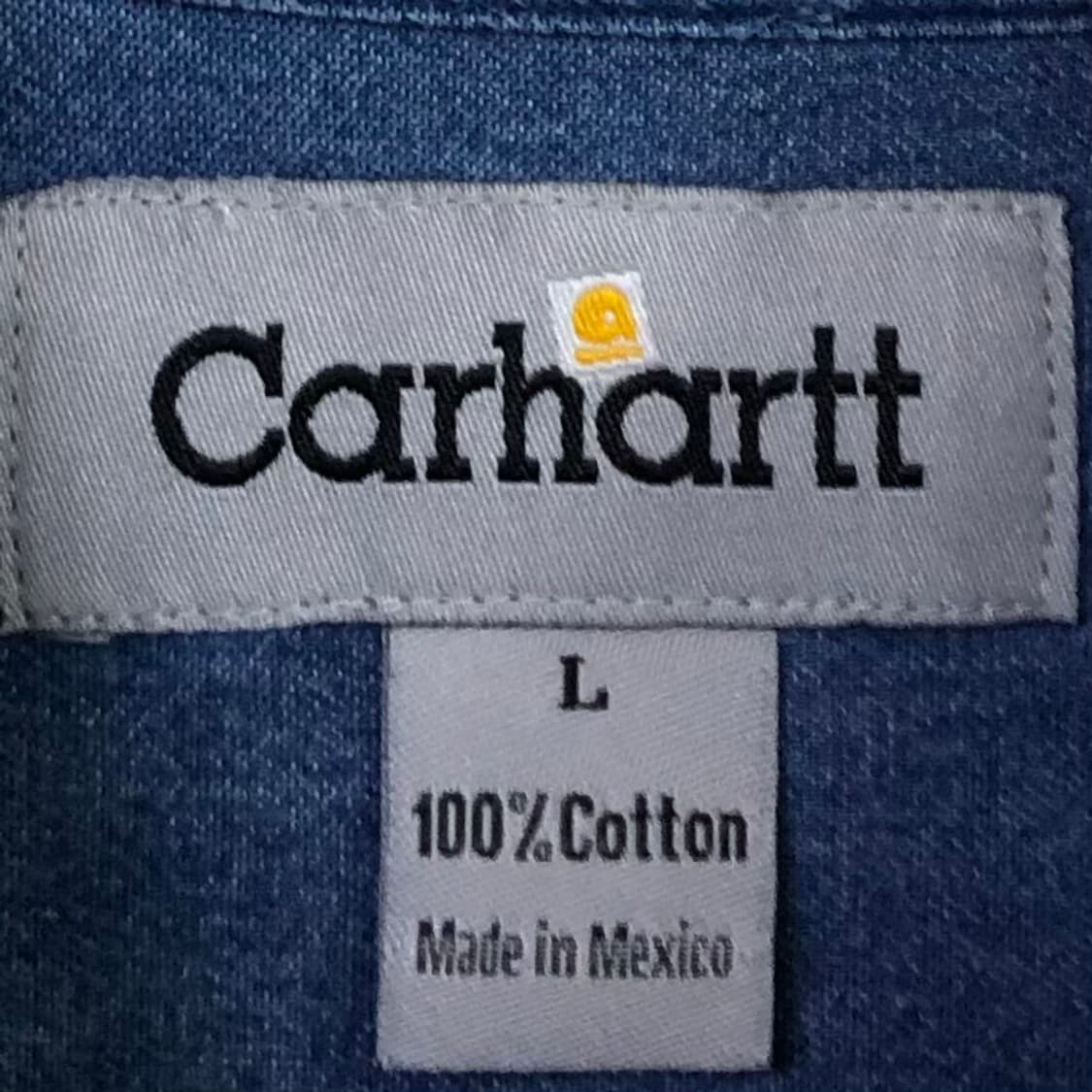 105 칼하트 데님 셔츠 상품이미지3
