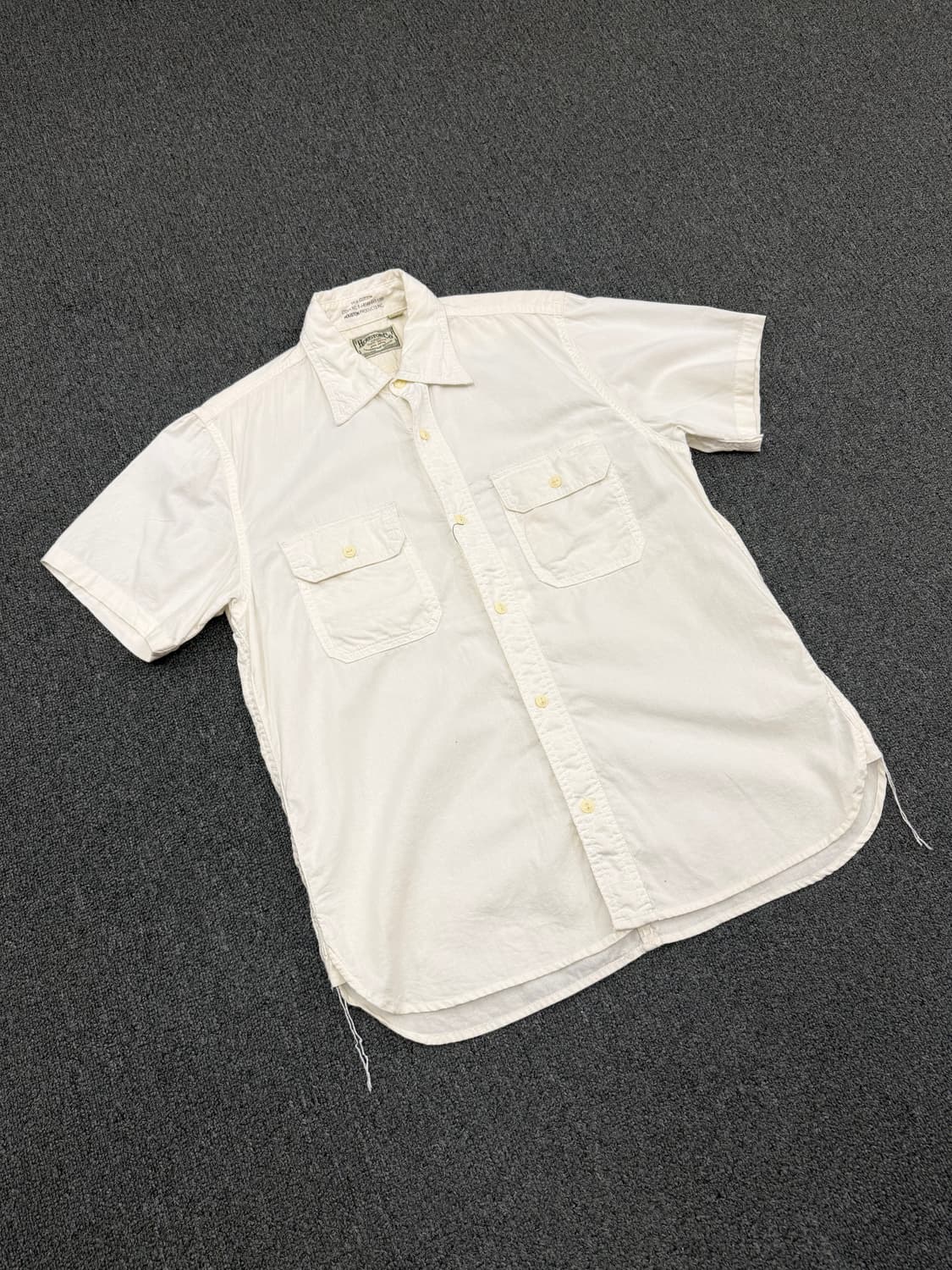 L) 휴스턴 빈티지 샴브레이 워크 반팔셔츠 상품이미지1