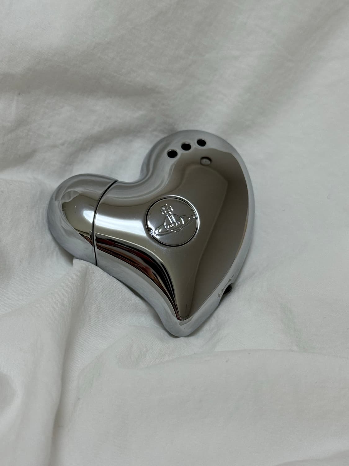 비비안웨스트우드 하트 라이터 실버 상품이미지2